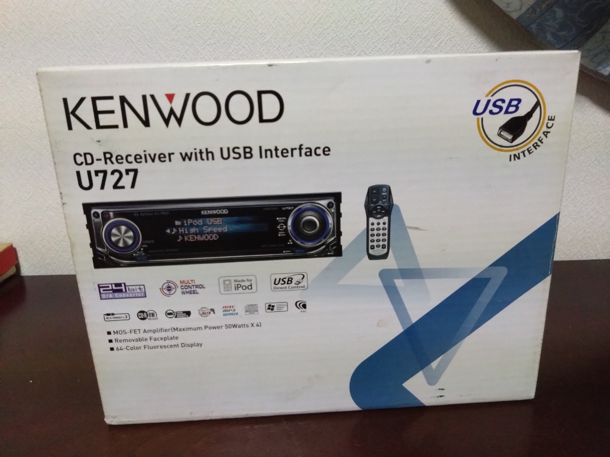 ケンウッド DPX-6200M カーステレオ MD＆CDデッキ 旧車 現状