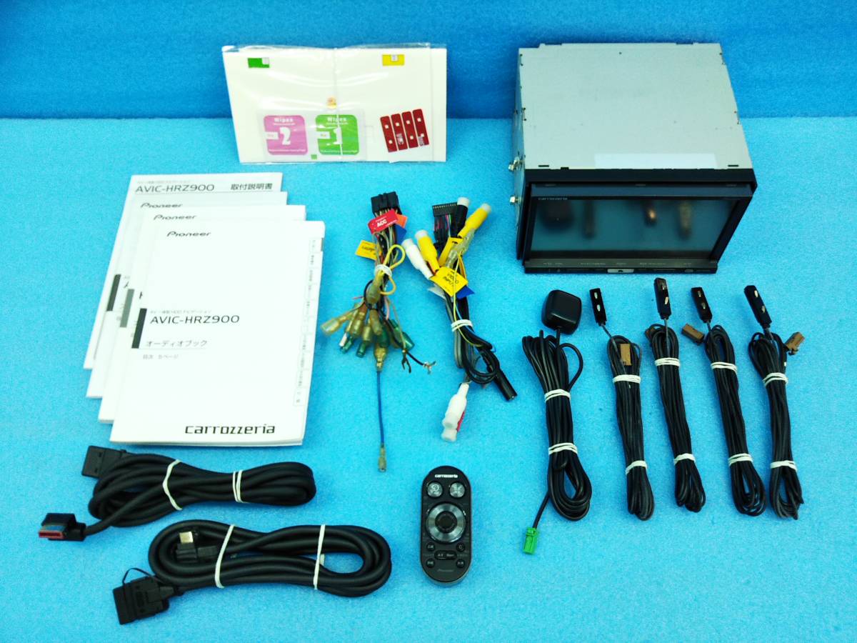 目立った傷や汚れなし】☆新品フィルムアンテナ付 カロッツェリア 楽  