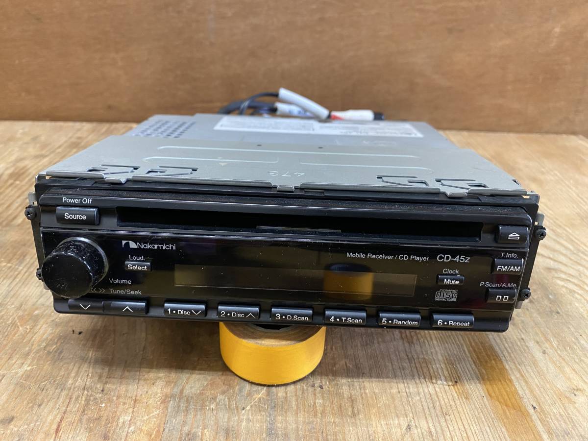 【傷や汚れあり】TJ2885 Nakamichi ナカミチ CDプレイヤー ヘッドユニット ジャンクの落札情報詳細 ヤフオク落札価格検索