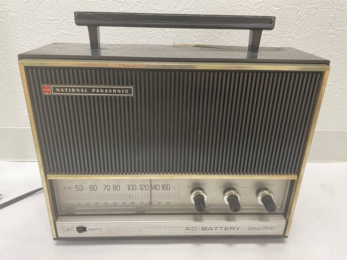 昭和レトロラジオR-143 National Panasonic 松下