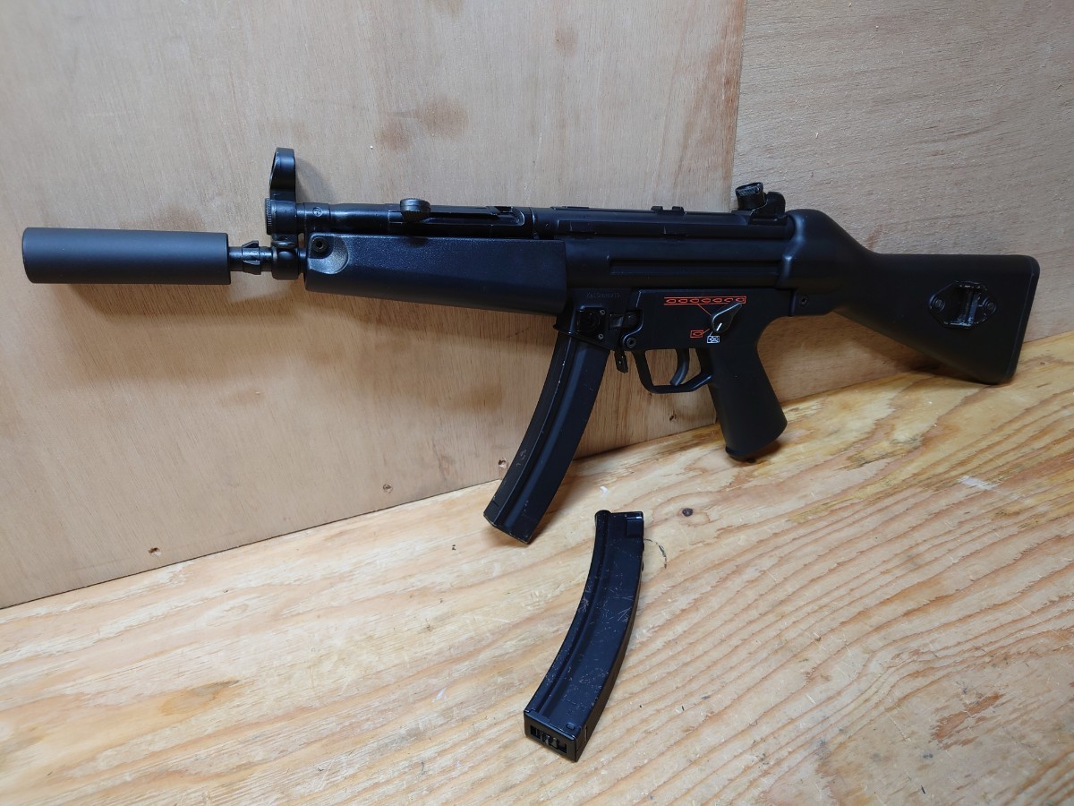 東京マルイ スタンダード電動ガン H&K MP5A5 RAS カスタム MP5-J ストック 作動確認済み セミフル確認済み の落札情報詳細 ...