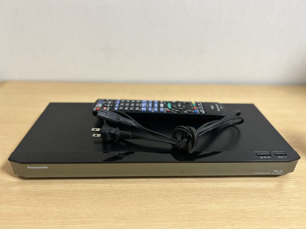 パナソニック　ブルーレイレコーダー　DMR-BRW1000  2014年製 パナソニック DMR-BRW1000 ブルーレイレコーダー 2014年製 1TB