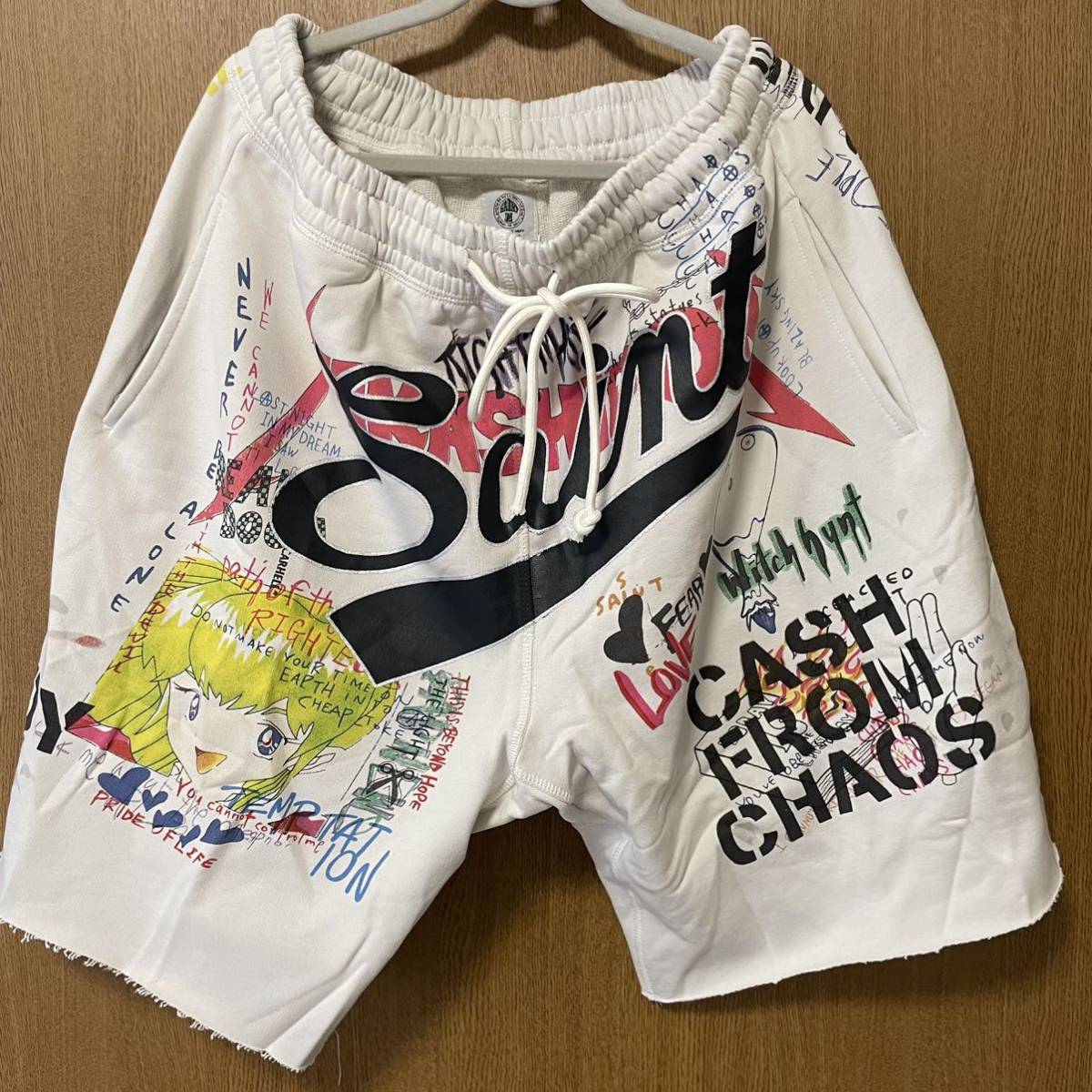 大人気】セントマイケル 村上隆 ショートパンツ SAINT MICHAEL 大人気】セントマイケル 村上隆 ショートパンツ SAINT MICHAEL