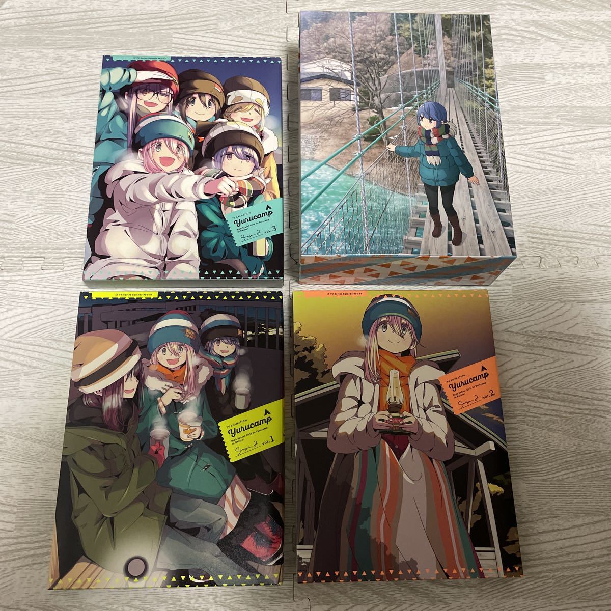 ゆるキャン△ 1期+2期+スペシャル DVD全7巻セット レンタル