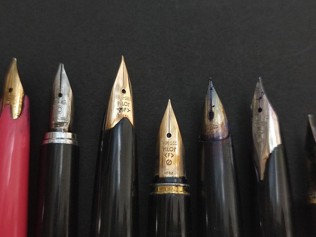 PILOT 18Kペン先万年筆 パイロット H276 F ヴィンテージ 日本製