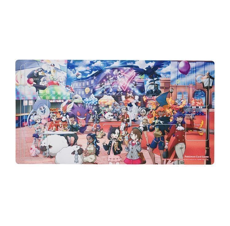 ポケモンカードゲーム ポケカ プレイマット 浮世絵 しろがね山