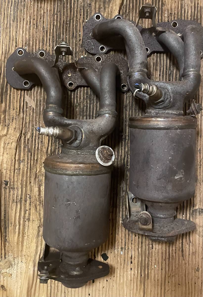 B R2 RC1 触媒 2個セット(触媒、エキマニ、フロントパイプ)｜売買され