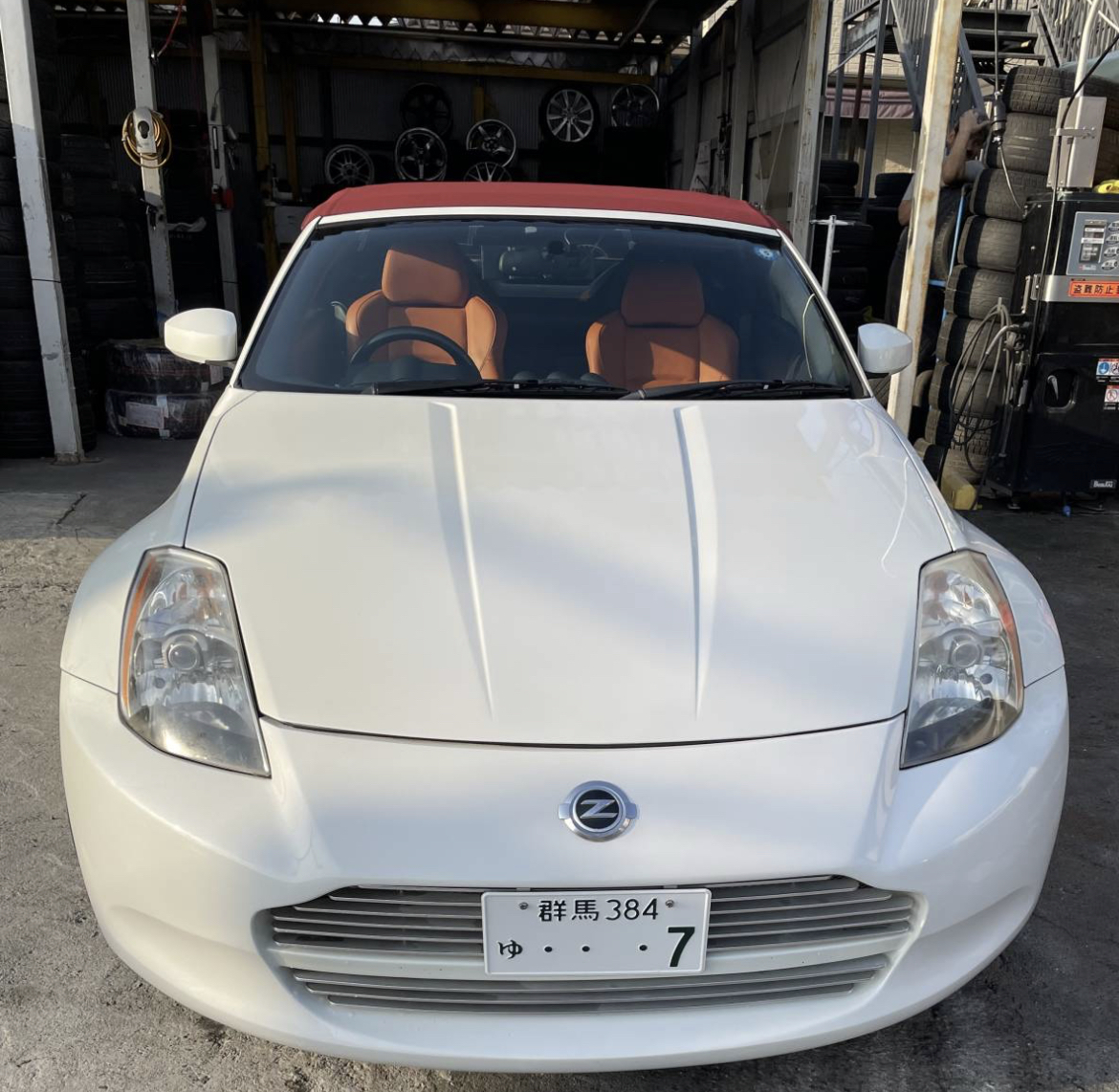 【走行距離 102,000 km】フェアレディZロードスター HZ33 6MT 102000キロ！ 電動オープン動作OK！ エアロ,マフラー