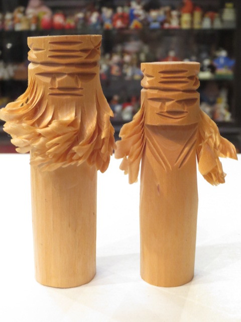 アイヌ木彫り(ニポポ北海道民芸品)希少