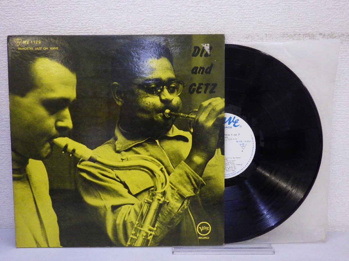 【傷や汚れあり】LP レコード 見本盤 非売品 ディジー ガレスピー 他 ヴァーヴ不滅のジャズ シリーズ 第2期 第7集 ディズ アンド