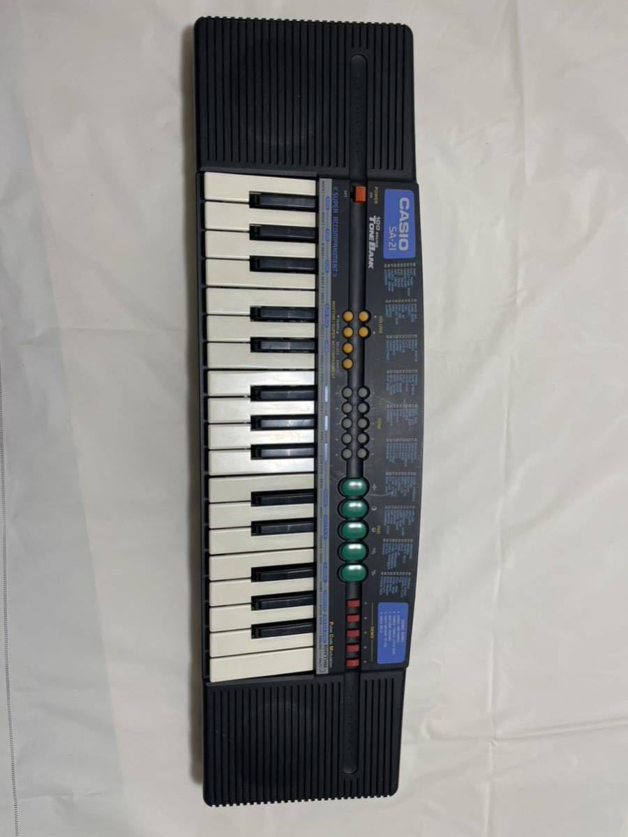 【目立った傷や汚れなし】Casio SA21 32 Keys Electronic Keyboardの落札情報詳細 ヤフオク落札価格検索
