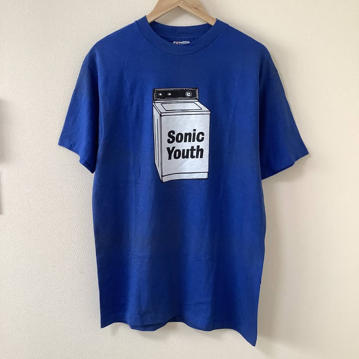 【やや傷や汚れあり】ヴィンテージ 1995 Sonic Youth Washing Machine ソニック・ユース Tシャツ 90s 音楽 ロック Hanes デッドストックの落札情報詳細