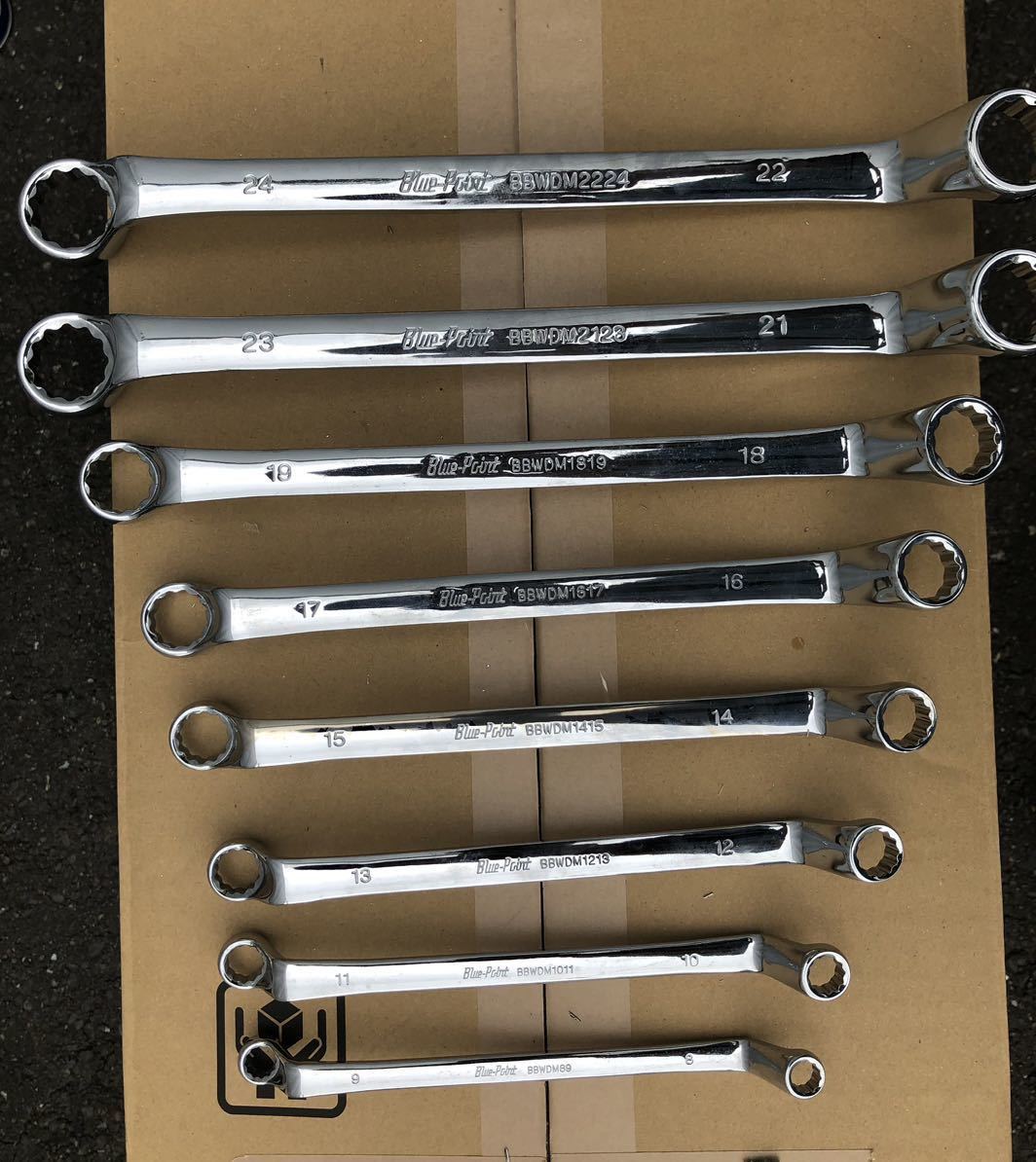 割引有⭕️ブルーポイント スナップオン 75°オフセットメガネレンチ