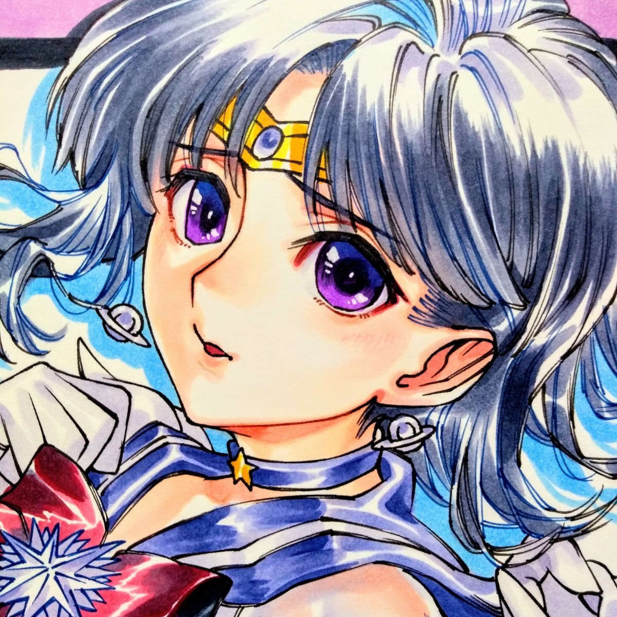 手描きイラスト 手描きイラスト セーラームーン【89】