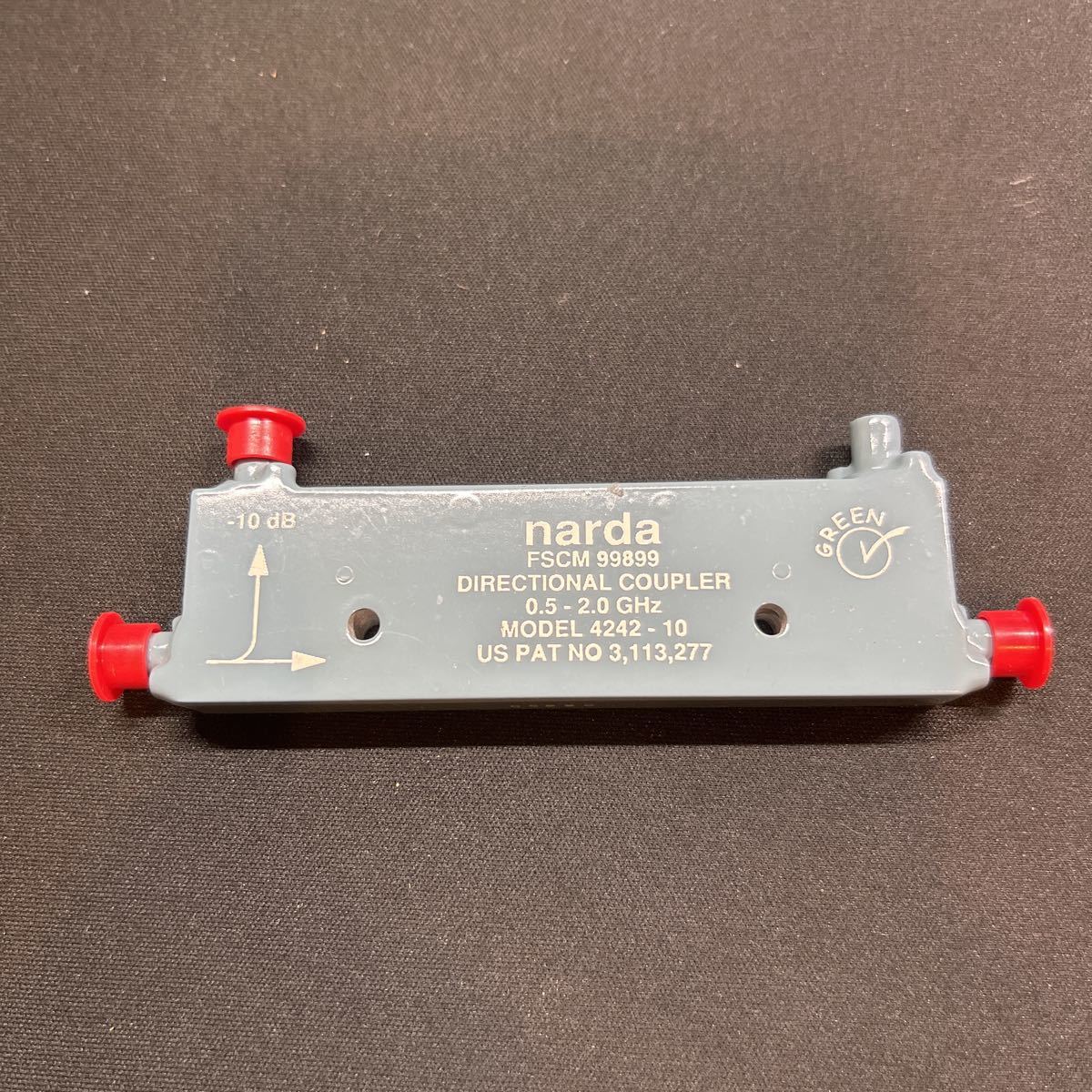 中古 NARDA ナルダ 方向性結合器 DIRECTIONAL COUPLER カプラー 4226