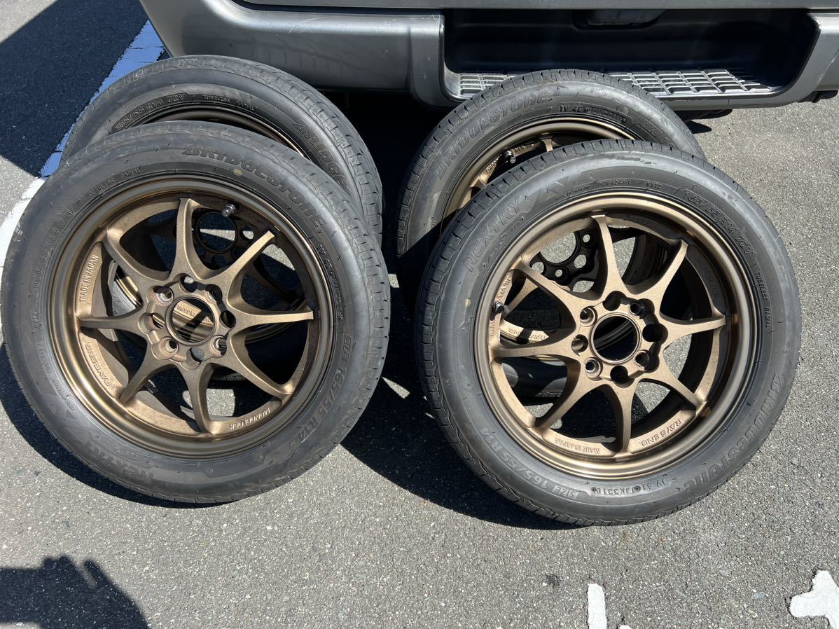 RAYS14インチホイール（タイヤ付き）