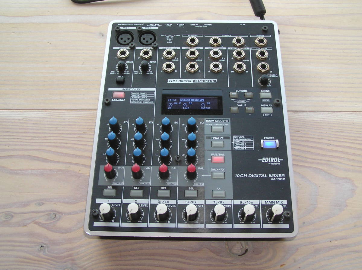 EDIROL Roland デジタルミキサー M-10DX 歌ってみたや配信用に