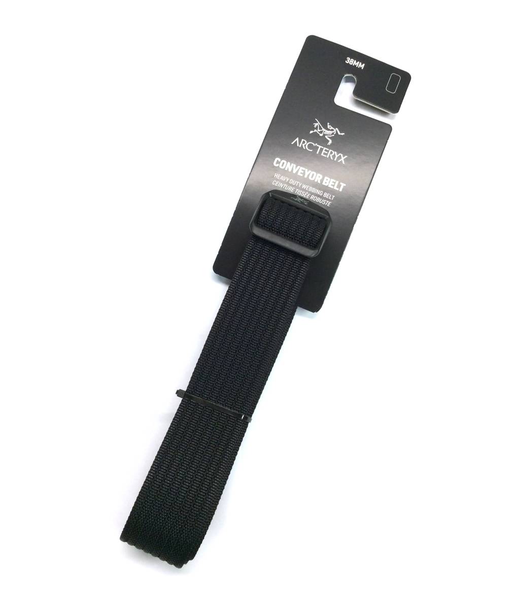 【未使用】未使用 ARC'TERYX アークテリクス Conveyor Belt 38mm L コンベヤーベルト Blackの落札情報詳細