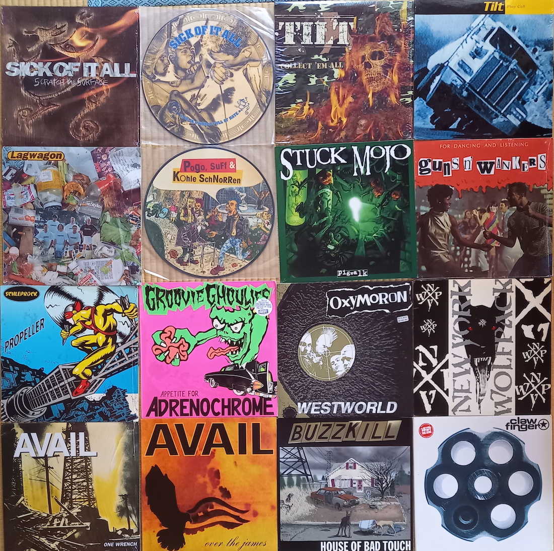 【やや傷や汚れあり】♪ PUNK メロディックパンク メロコア LP まとめて 16枚セット STUCK MOJO TILT SICK OF