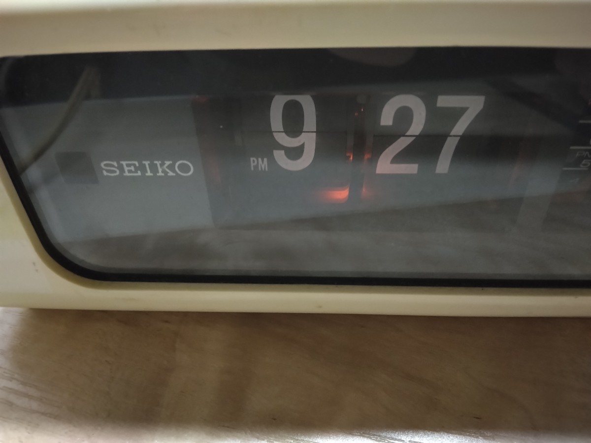 SEIKO アラーム付パタパタ時計 QN 415G SEIKO アラーム付パタパタ時計 QN 415G SEIKO アラーム付