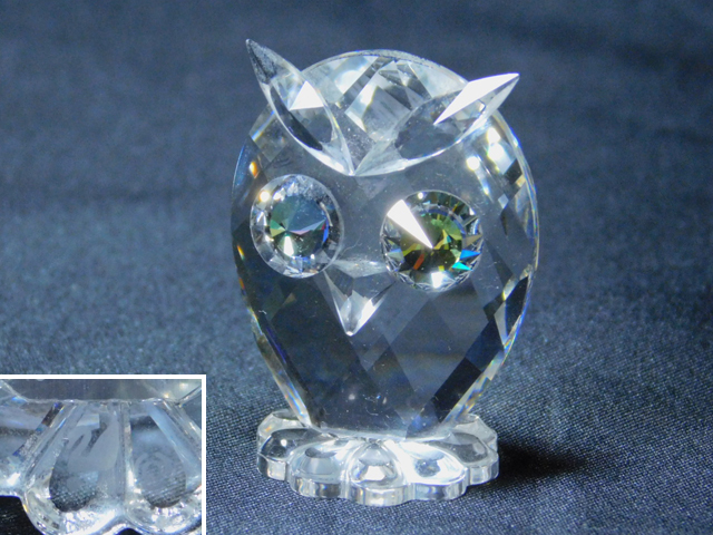 スワロフスキーSwarovskiクリスタル『フクロウ』1003312 HADRAIN スワロフスキーSwarovskiクリスタル『フクロウ』1003312 HADRAIN