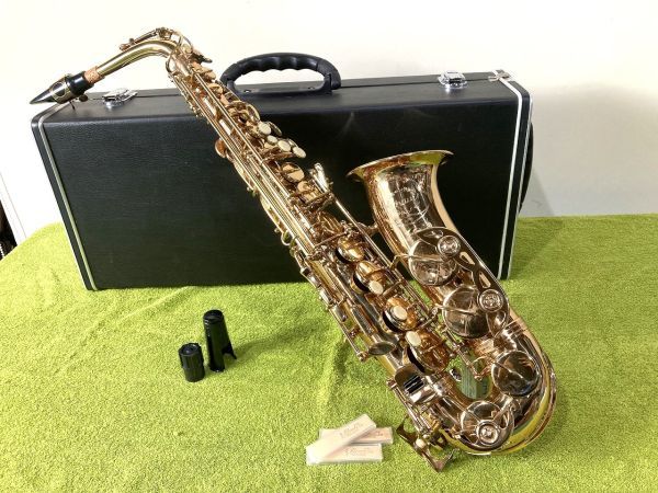 傷や汚れあり】◇FC63 MAVIS アルト・サクソフォーン AS-398 ケース 