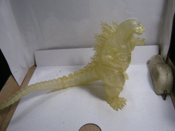 ゴジラデスゴジ透明クリアレジンキット20cm