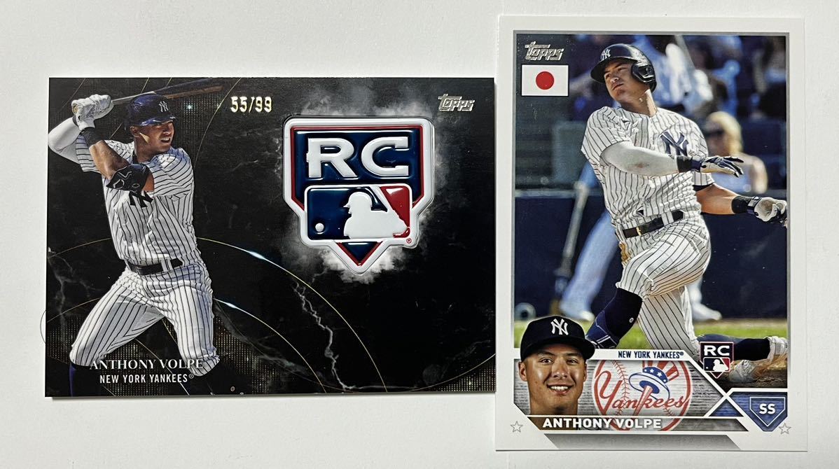 topps japan edition 2023 ヤンキース Yankees ANTHONY VOLPE ボルピー 