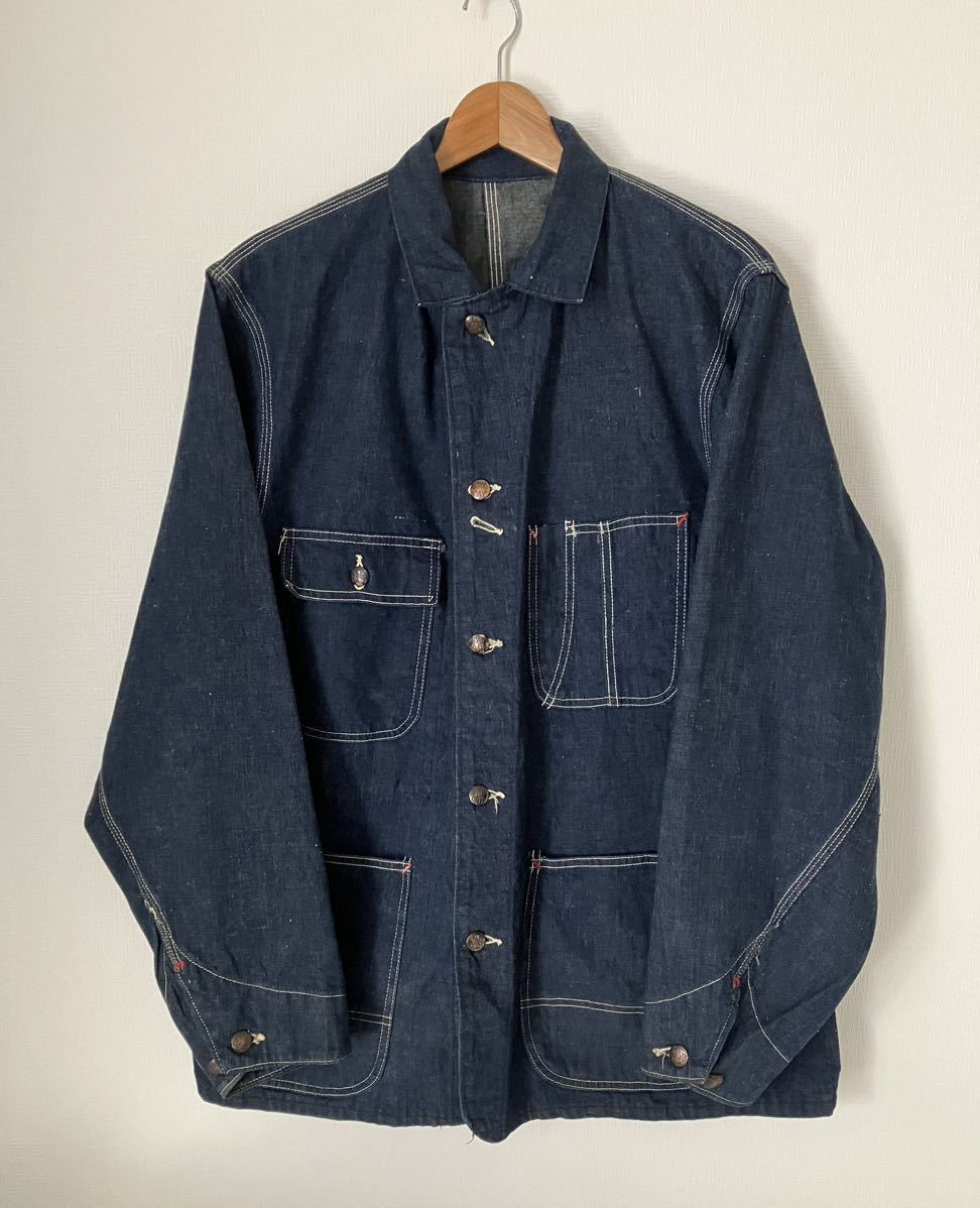 PAYDAY ビンテージカバーオール 濃紺 50's PAY-DAY デニム