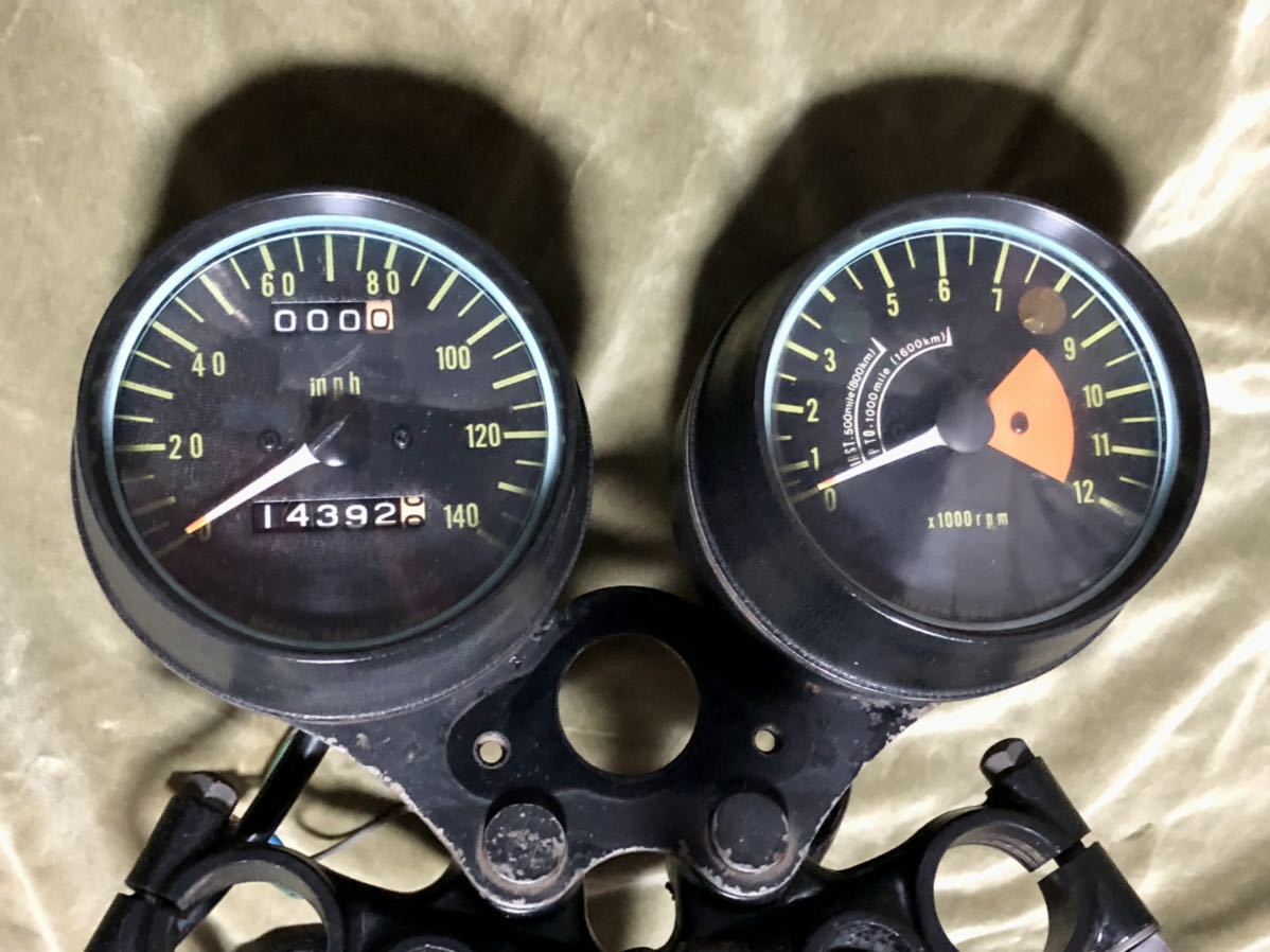 カワサキ 350ssの タコメーターとメーターです （カワサキ 350ss 250ss 