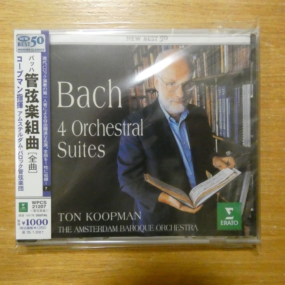 やや傷や汚れあり】4943674049035;【未開封/CD】コープマン / バッハ