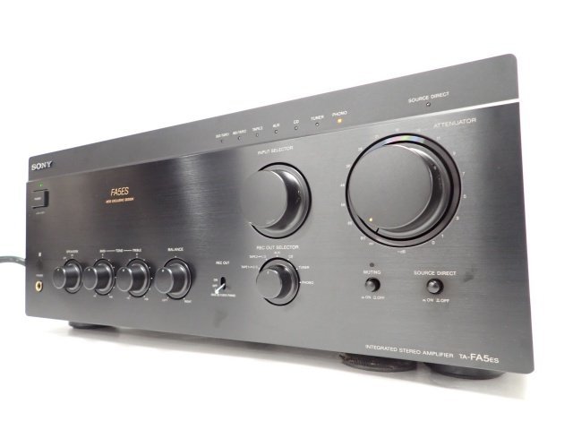 ジャンク品 SONY ソニー プリメインアンプ TA-F333ESR