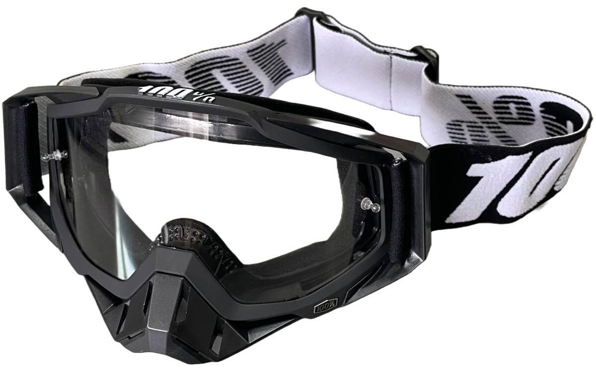 未使用品 OAKLEYオークリー モトクロスゴーグル ブラック （未