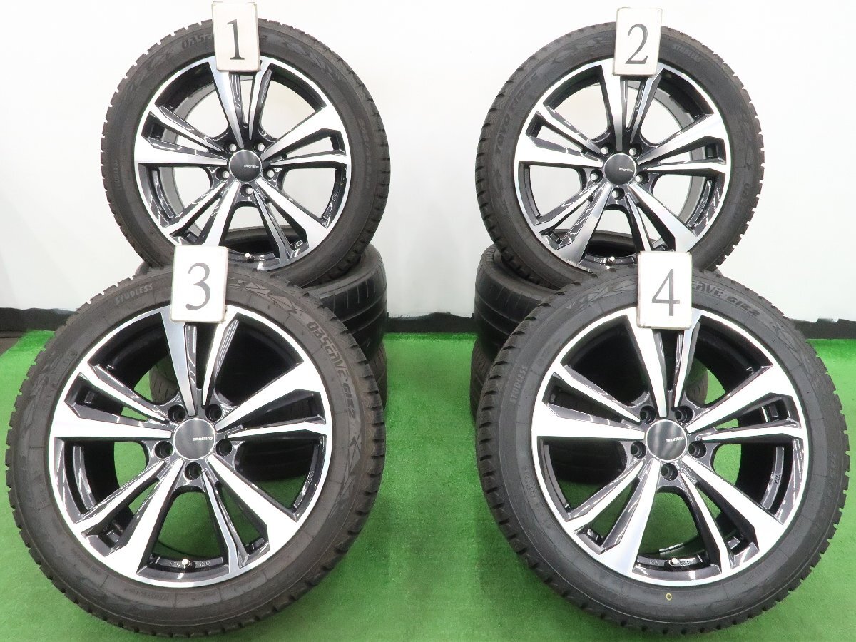 ベンツ スタッドレスタイヤ ホイールセット 255/45R18 PCD112