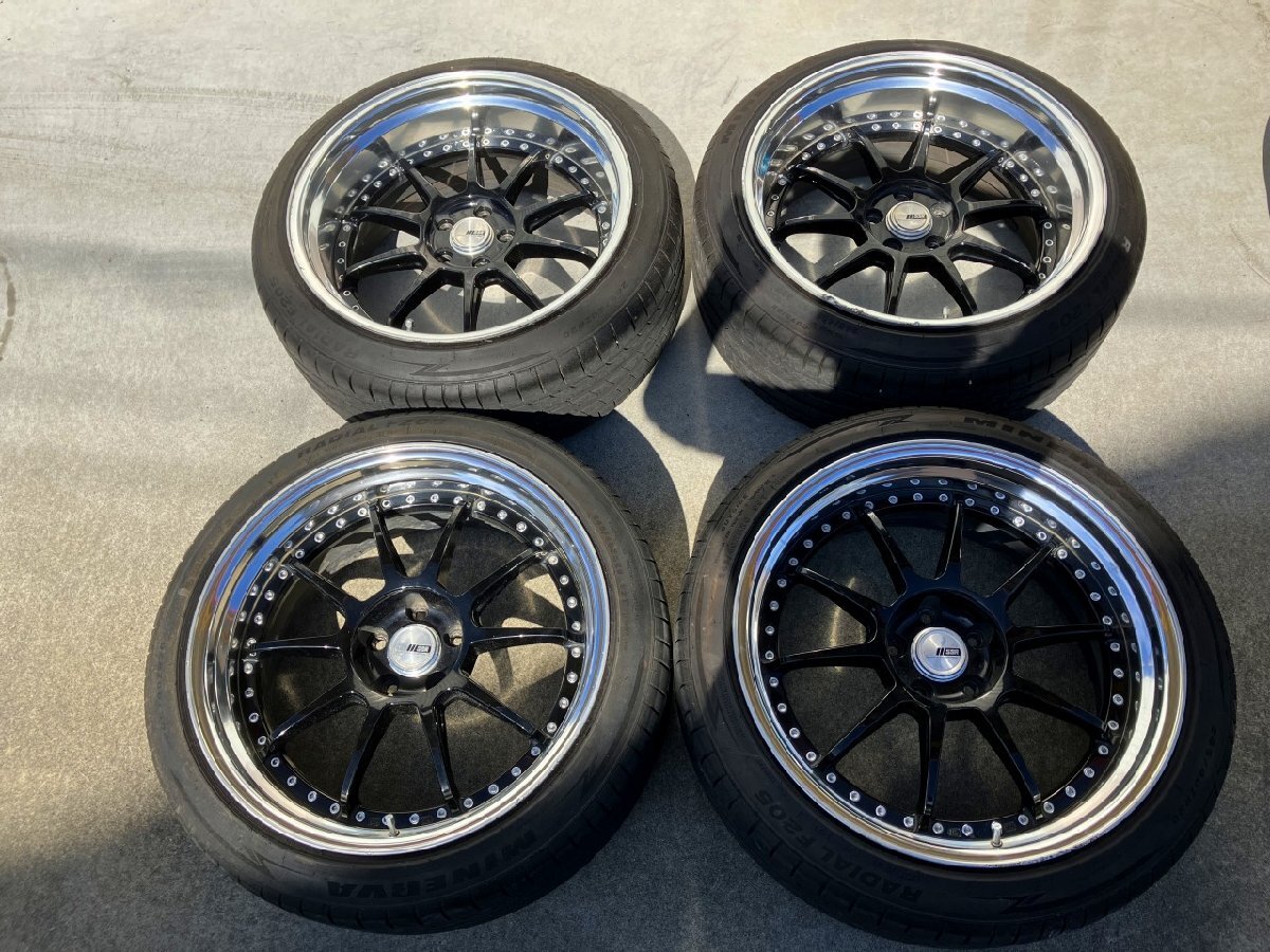 ssr プロフェッサー ms3 20インチ pcd 100 9.5j 11jの落札情報詳細