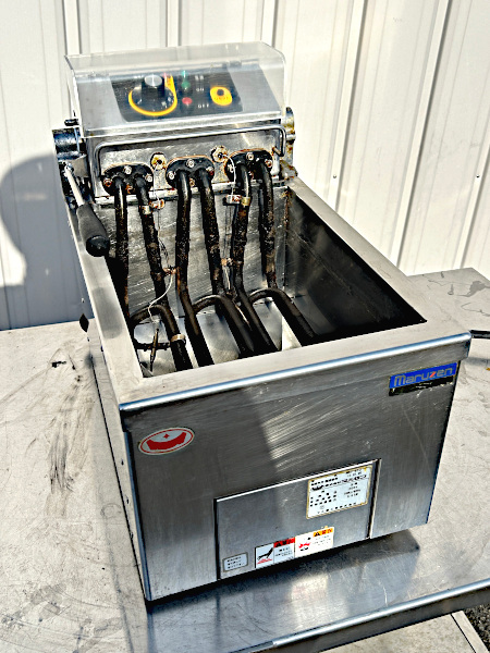 MIF-12TD マルゼン 低周波電磁フライヤー 電磁フライヤー IH MIF-12TD