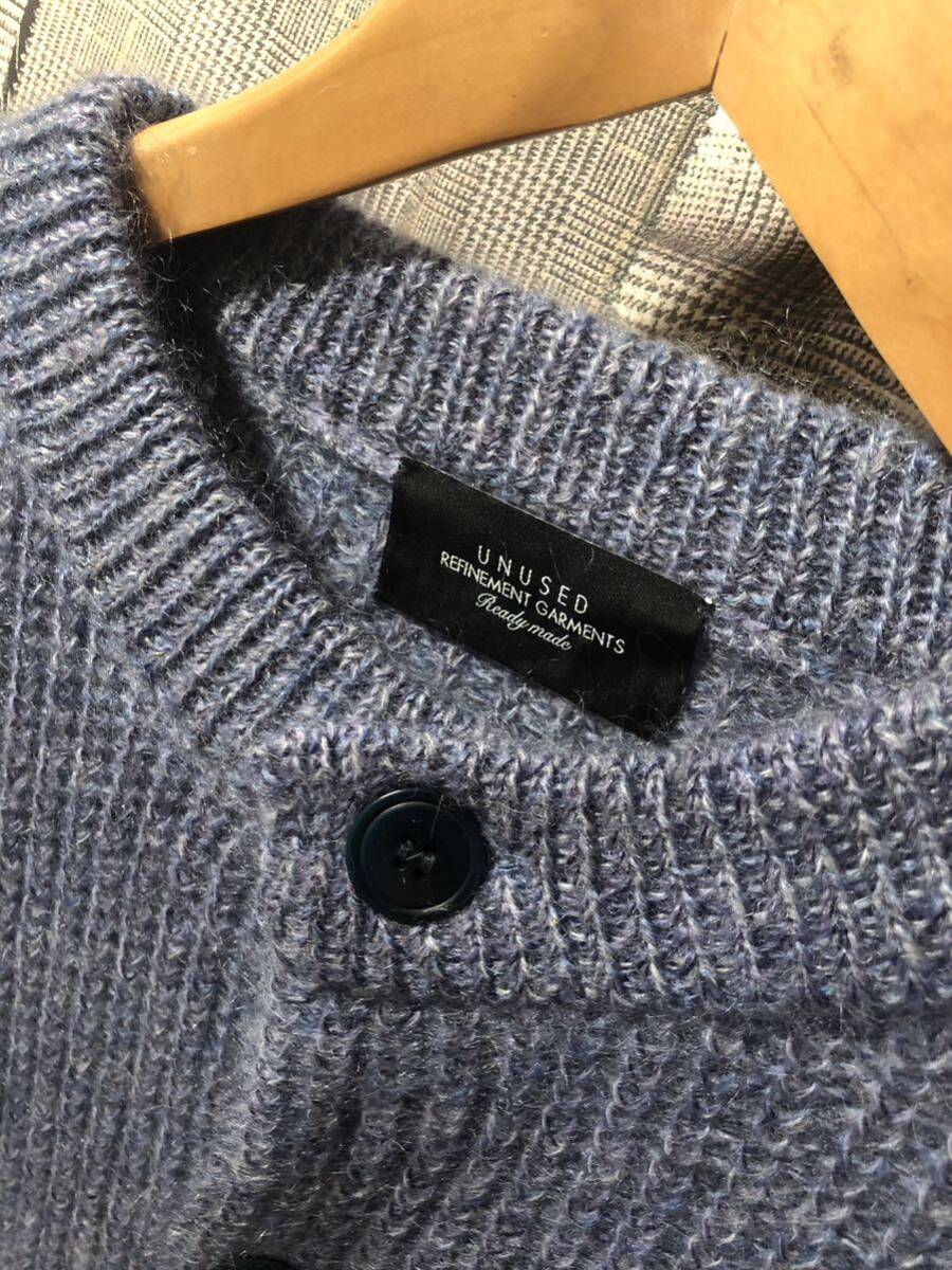 未使用に近い】② 定価39000円 UNUSED アンユーズド 21AW Mohair