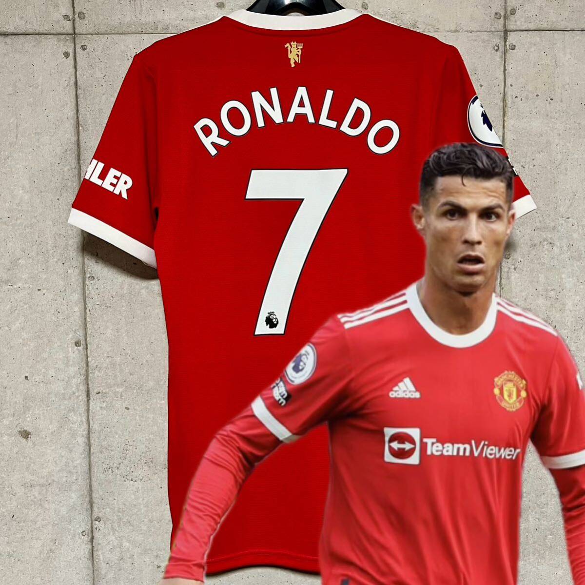 貴重]クリスティアーノ·ロナウド マンチェスターUTD アウェイ