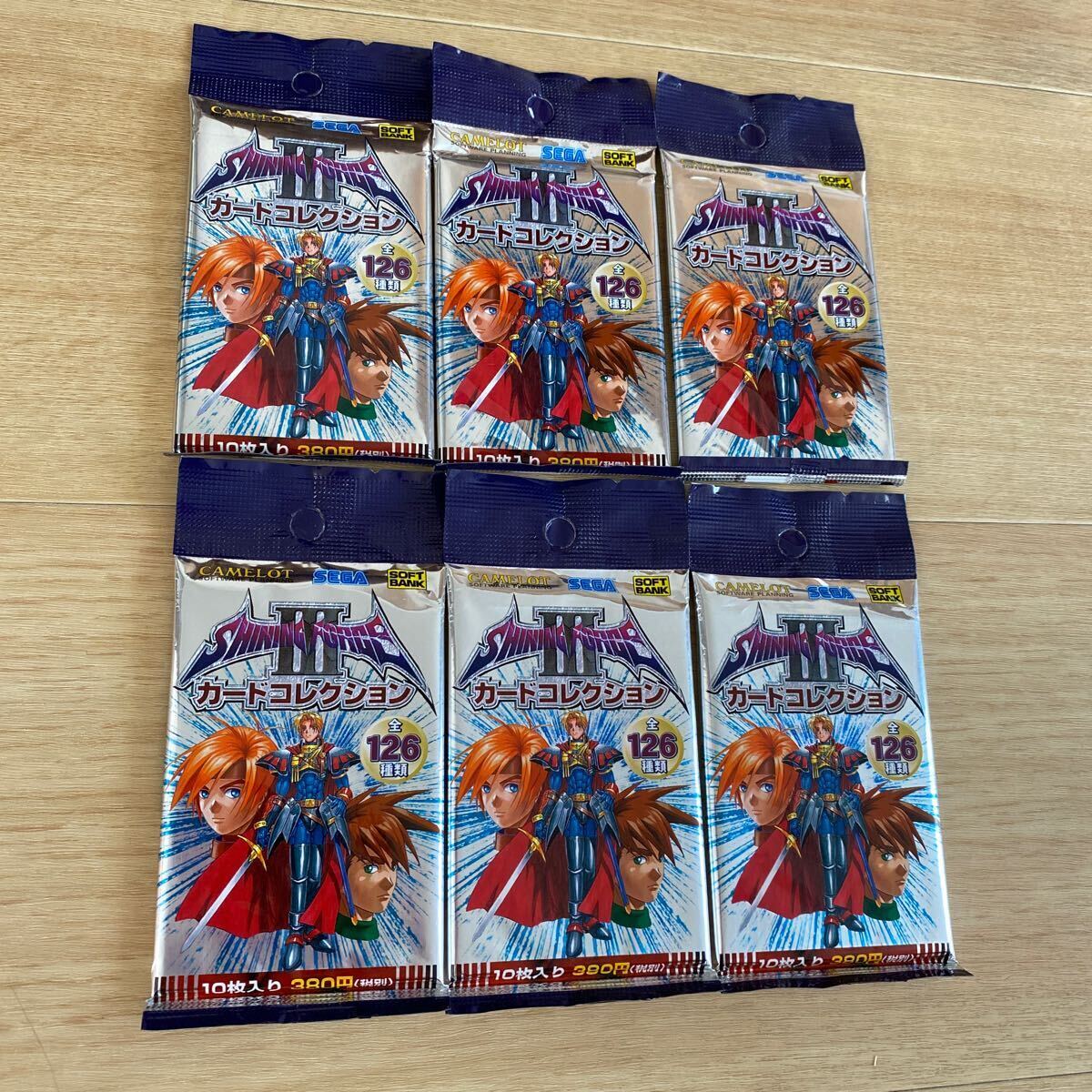 シャイニングフォース3 カードコレクション 新品未開封 15パック box シャイニングフォース3 カードコレクション 新品未開封 15パック box