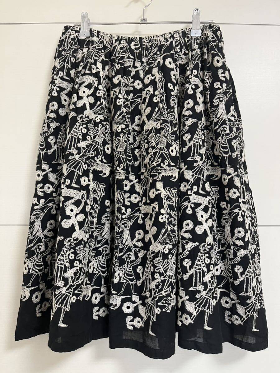 ミナペルホネン swing Camellia スイングカメリア スカート