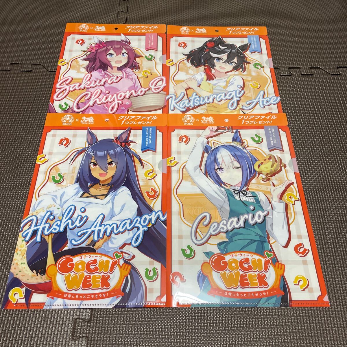 新品未開封 サントリー BOSS×ウマ娘 コンプリート 全種 新品未開封 サントリー BOSS×ウマ娘 コンプリート 全種