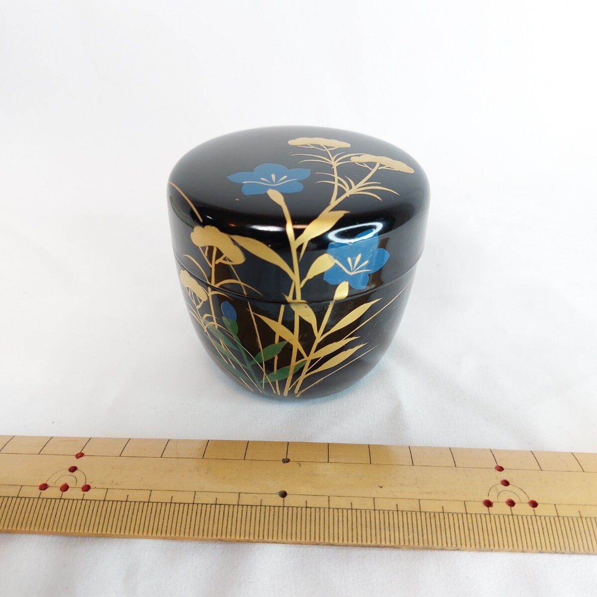 茶道具 なつめ 藤蒔絵 新品未使用 茶道具 なつめ 藤蒔絵 新品未使用 茶道具 なつめ 藤蒔絵 新品未