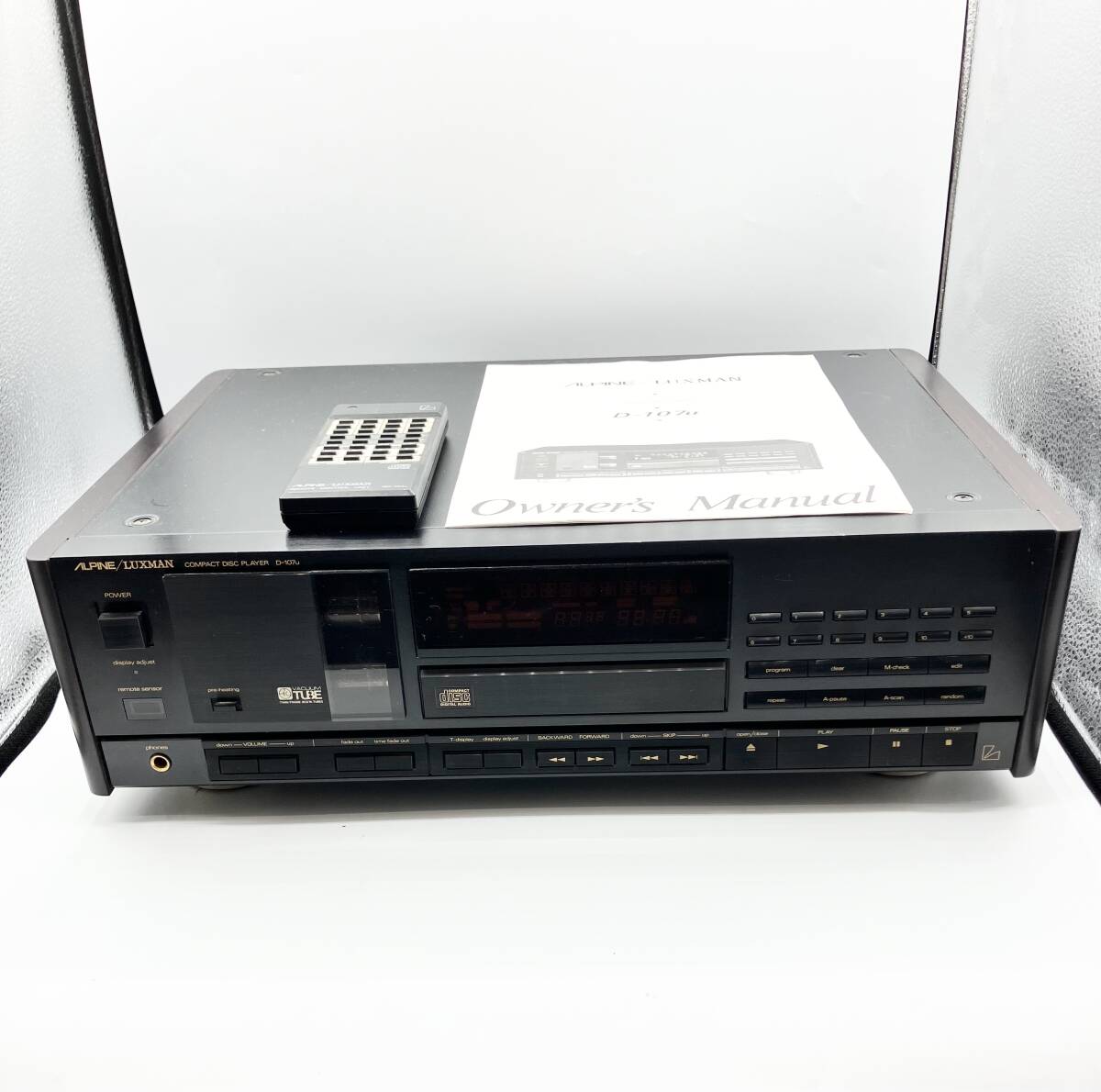 ALPINE LUXMAN LV-105u プリメインアンプ luxman lv-105u 真空管＋MOS