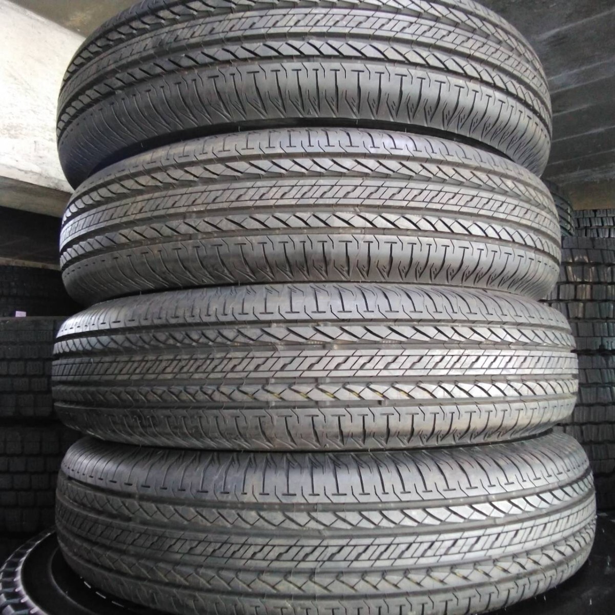 ブリヂストン DUELER 175/80R16 バリ溝4本セット 175/80R16 ブリヂストン DUELER 4本セット 22年製