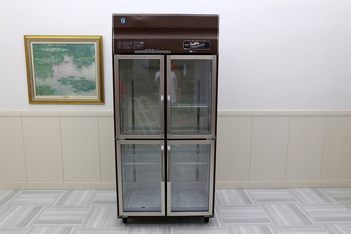 動確済み】業務用 ホシザキ リーチイン冷蔵ショーケース RSB-90BT-B