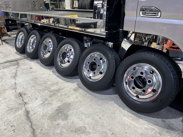 ☆キャンター用☆ 16*5.5 鍛造アルミホイール 16インチ☆両面鏡面  