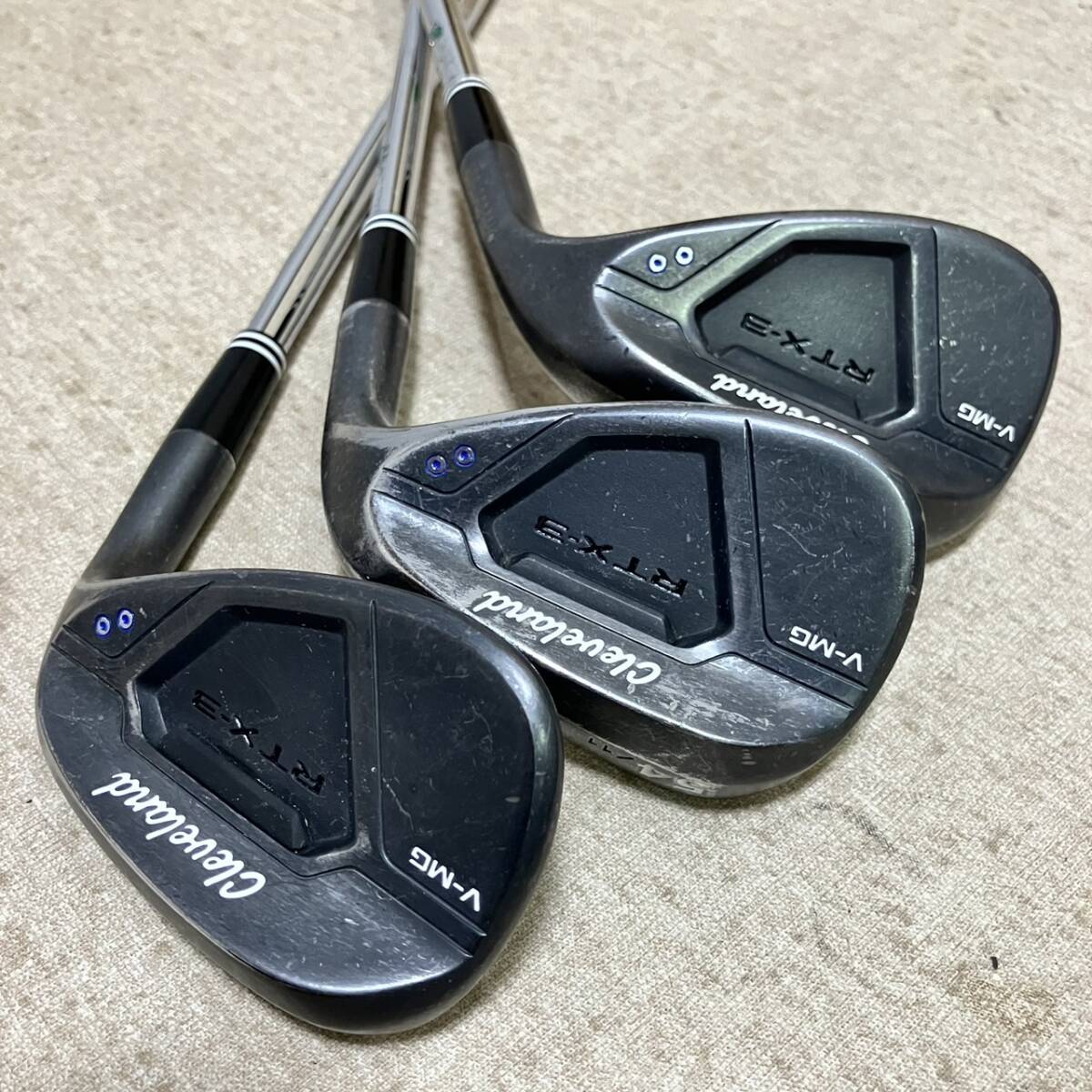Cleveland RTX3 50° 58° ウェッジ2本セット Cleveland RTX 6 ウェッジ 50°