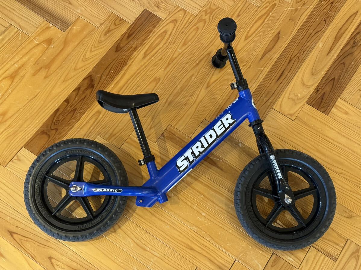 美品 STRIDER バランスバイク イエロー 使用2回の美品です