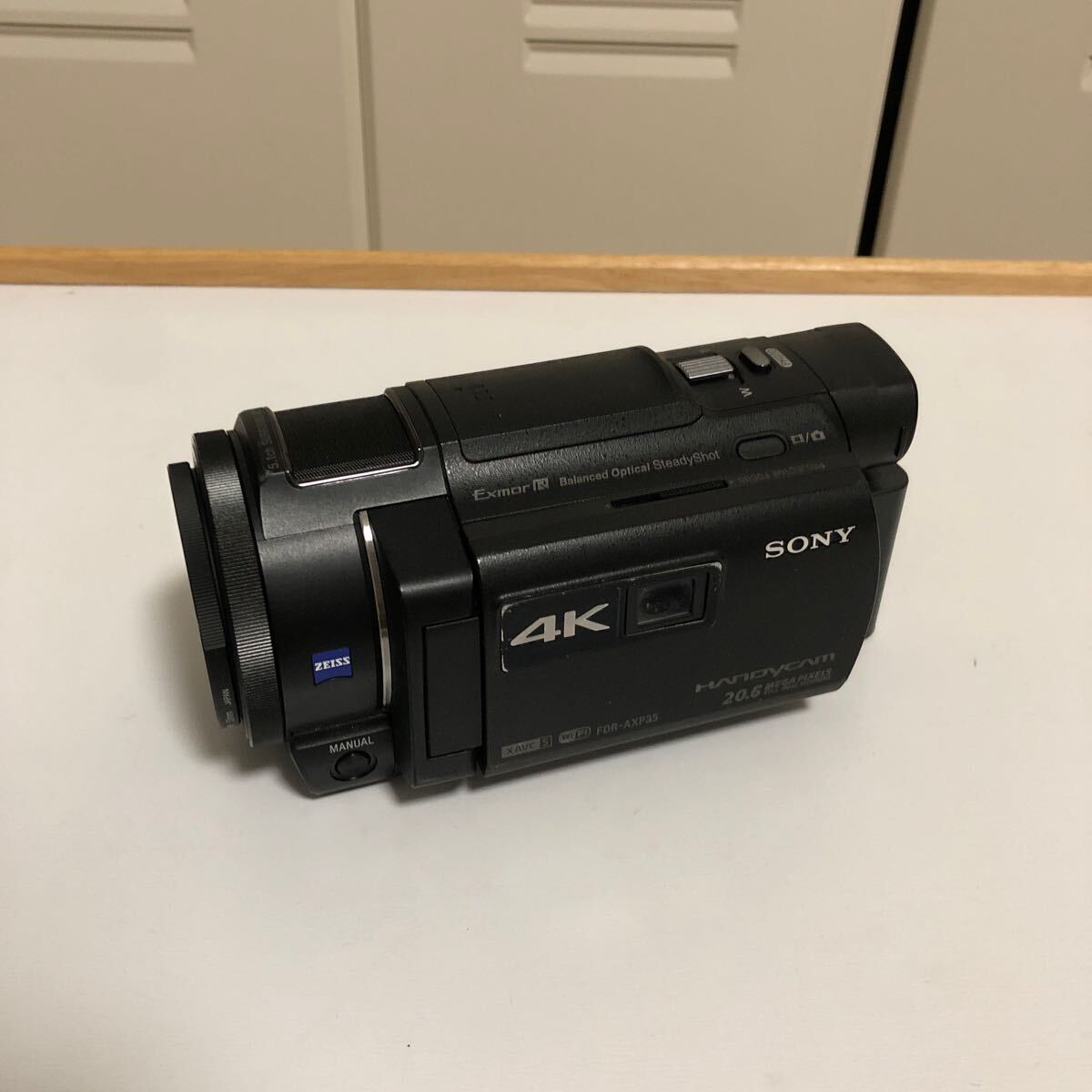 【傷や汚れあり】SONY ソニー ビデオカメラ MODEL FDRAXP35 DIGITAL 4K VIDEO CAMERA