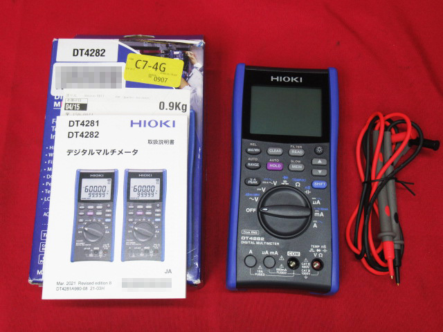 日置電機 HIOKI】<br>HIOKI DT4281 デジタルマルチメータ